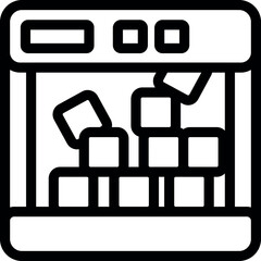 Modern 3d printer building a structure layer by layer, showcasing additive manufacturing technology