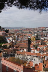 Obraz premium Lisbon Cityscape – Urban Landscape and Architecture in Portugal