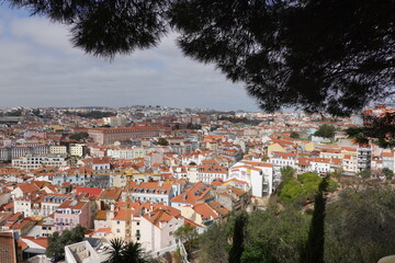 Fototapeta premium Lisbon Cityscape – Urban Landscape and Architecture in Portugal