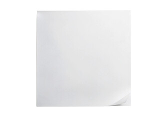 Blank paper 2 isolated on white background