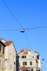 Traditional Mediterranean architecture in Split, Croatia.