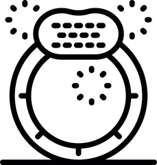 Innovative smart ring featuring a digital display, loading indicator, and decorative elements