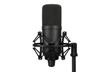 Studio condenser microphone for professional sound recording, broadcasting, podcasting, and voice over production