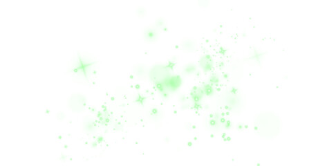 Png Green Glitter Dust PNG Overlay on transparent background