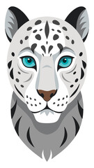 vector illustration of a wolf