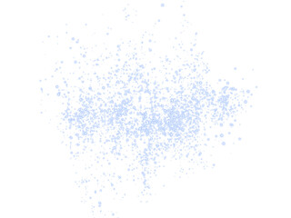 Fototapeta premium Png Blue Dust and Sparkle Overlay PNG Transparent on transparent background