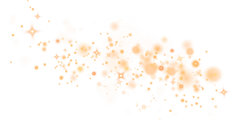 Png Orange Starburst Sparkle PNG Overlay on transparent background