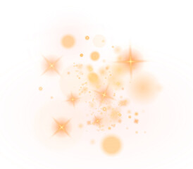 Png Sparkling Orange Glitter Overlay PNG on transparent background