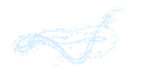Png Blue Sparkling Light Trail Overlay PNG on transparent background