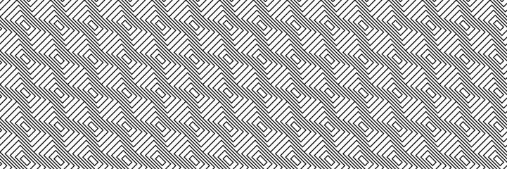 horizontal seamless ripple black rectangle pattern for design and background.