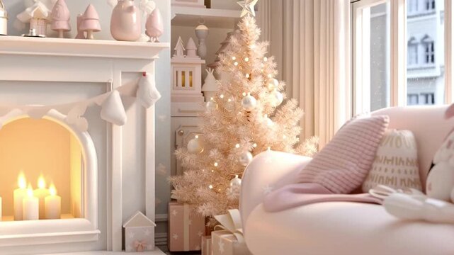 Christmas 3D Animation Pack &ndash; Santa Claus, Reindeer, Snowy Village, Gifts and Magical Holiday Backgrounds with Festive Lights and Cinematic Atmosphere, video Christmas, Christmas video, wallpaper