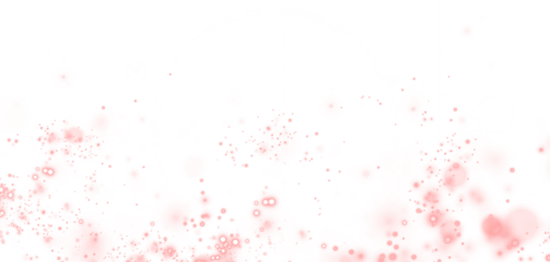 Png Pink Bokeh Trail Overlay PNG on transparent background