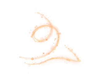 Png Orange Light Swirl Overlay PNG on transparent background