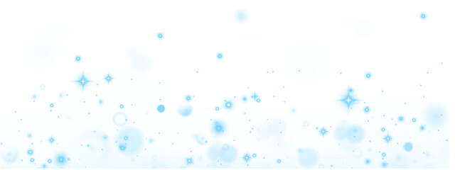 Png Blue Bokeh Glitter Sparkle Overlay PNG on transparent background