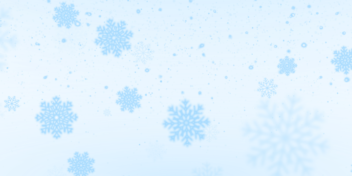 Png Blue Snowflake Overlay PNG with Frosty Bokeh on transparent background - Powered by Adobe
