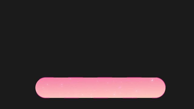 Animated Pink and Purple Lower Third Title Bar (Alpha Channel)