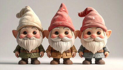 Figurki skrzatów jako zabawki dla dzieci