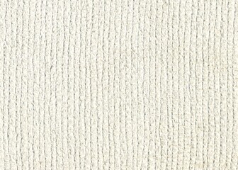 White ribbed paper canvas texture background. Natural grainy surface texture for design.