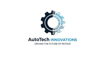 AutoTech Innovations Logo Representing Driving the Future of Motion.