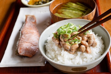 納豆ごはん