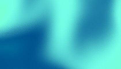 Dark royal green mint sea teal jade emerald turquoise light blue abstract background. Color gradient blur. Rough grunge grain noise. Brushed matte shimmer. Metallic foil design effect