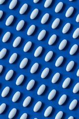 abstract seamless pattern with pills