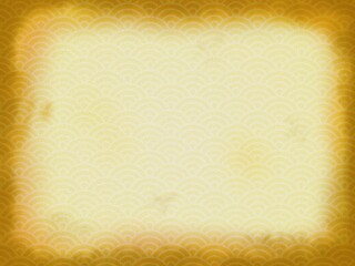 和紙テクスチャ年賀状午年背景素材