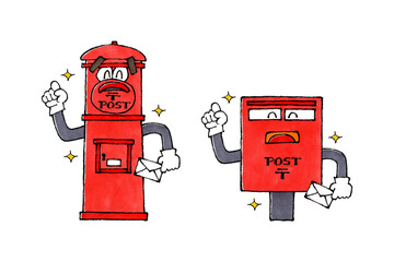 郵便ポストのキャラクター