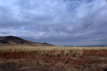 Semi-Arid Landscape and Semi-Desert Climate of the Central Asian Steppe