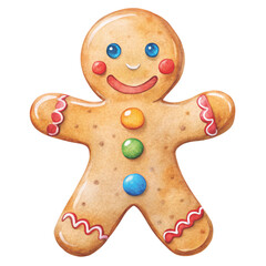 Obraz premium Gingerbread Cookie Variations christmas sweet dessert white background