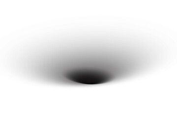 Heavy Bottom Radial Drop Shadow PNG, Large Central Object Shadow Overlay, Dramatic Underlight Circular Shadow