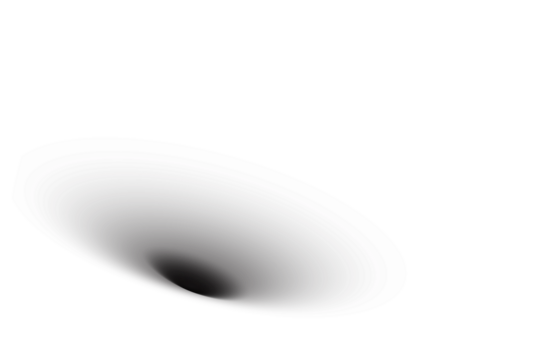 Floating Object Corner Shadow PNG, Bottom Left Elliptical Drop Shadow Overlay, Soft Callout/Sticker Shadow for UI and Mockup