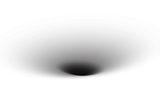 Heavy Bottom Radial Drop Shadow PNG, Large Central Object Shadow Overlay, Dramatic Underlight Circular Shadow