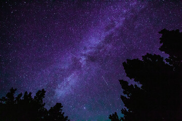 space background with stars