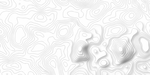 White mountain landscape topography map contour grid discovery diagram area topographic spiral map design.	
