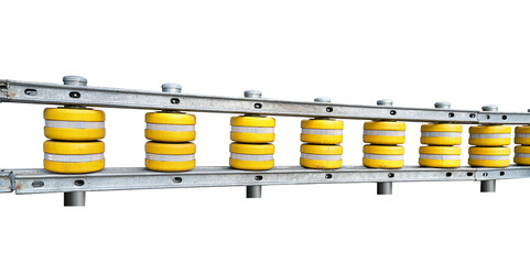 Highway Rolling crash barrier isolated on a white background, road highways to avoid accidents
Submitted 6 days ago