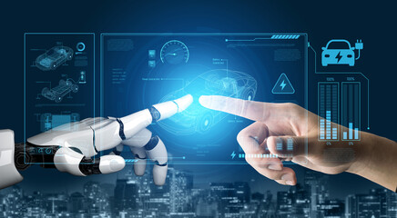 AI supports electric vehicle design by managing power systems, optimizing battery efficiency,...