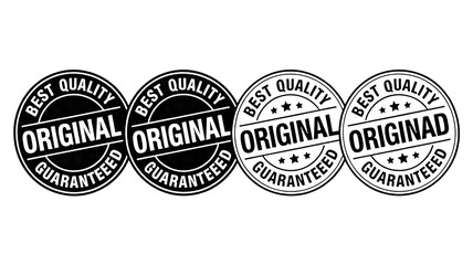 Obraz premium Authentic original best quality guaranteed vintage seals collection for product certification and trusted brand assurance