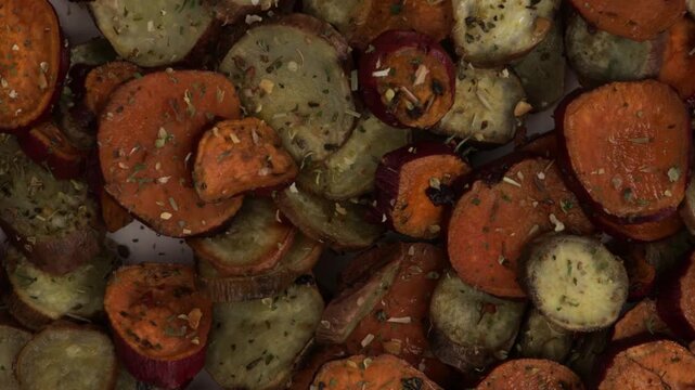 baked sweet potatoes slice food zoom top 