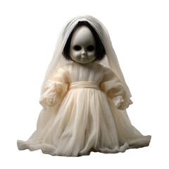 Eerily beautiful, with a clean white background