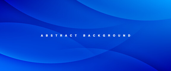 Abstract blue color background. gradient blue background. Dynamic shapes composition.