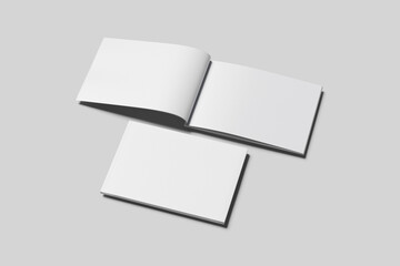 Landscape Magazine Mockup