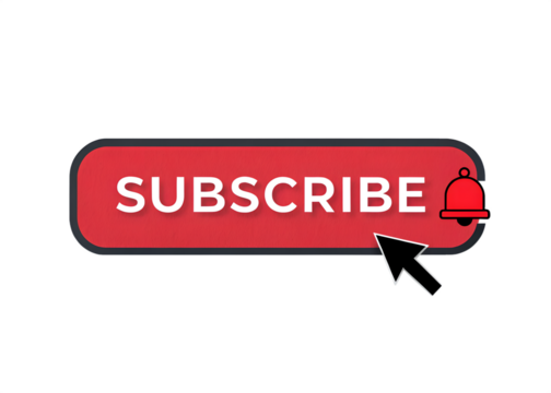 Red Subscribe Button with Bell Icon
