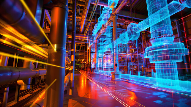 Holographic visualization improves energy management with real-time monitoring - Powered by Adobe