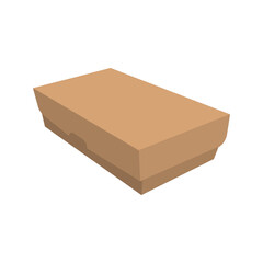 Food packaging vector isolated on white background