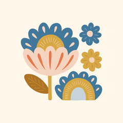 Minimal vector illustration inspired by meditation and calm energy. Features yoga poses, abstract shapes, and natural harmony &mdash; perfect for mindful design and modern wall art.