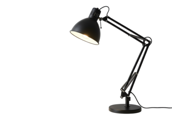 table lamp isolated on white background