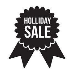 Minimalist Holiday Sale Badges and Labels Set