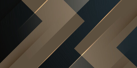 Abstract overlap arrow concept pattern background. Elegant papercut background with shadow and lights. Eps10 vector