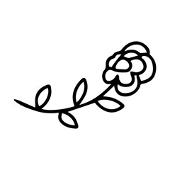 Outline black popular sign. astract doodles element design collection